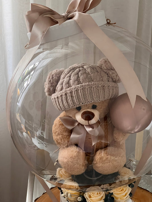Ivory Baby Keepsake Balloon Box